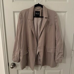 Madewell Light Tan Blazer size large